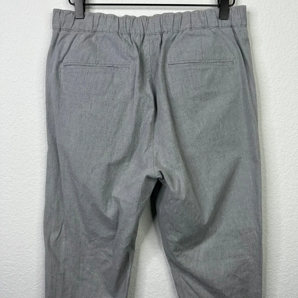 Vince Pants S Gray Textured‎ Jogger Minimalist Casual Everyday Athleisure Luxury